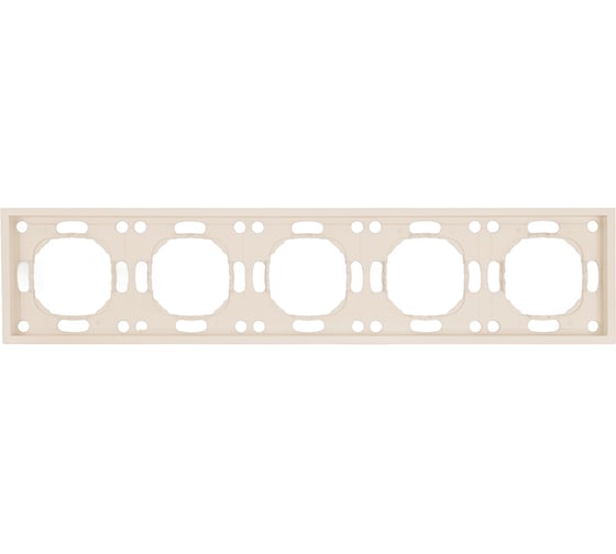 Изображение товара Рамка 5-местная STEKKER Эмили, PFR00-5005-08, кашемир, soft touch 49914