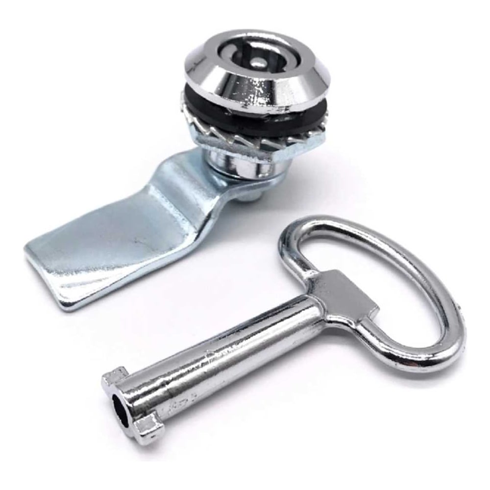 Изображение товара Замок щитовой Русские замки RZ 01-8 с ключом хромированный IP65