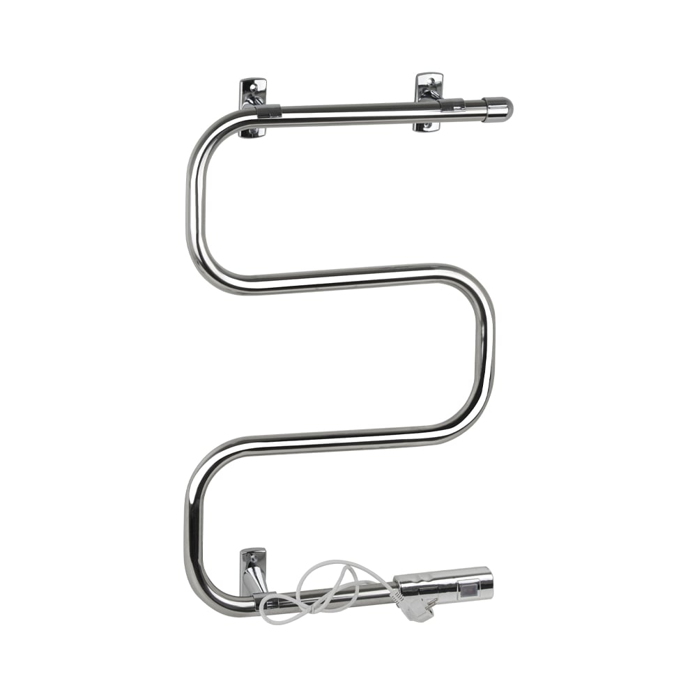 Изображение товара Электрический полотенцесушитель Brimix М-образный 400х600 мм 40 Вт хром