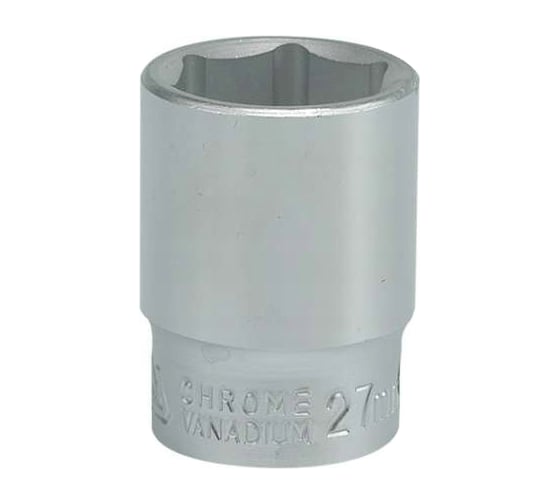 Изображение товара Головка торцевая короткая 6-гранная (27 мм; 3/4"; CrV) YATO YT-1308