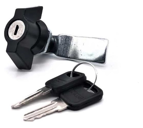 Изображение товара Замок-ручка Русские замки RZR065-8 черный, односекретный 0066