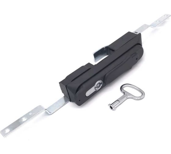 Изображение товара Замок-ручка Русские замки RZR 101 с механизмом, личинка двойная бородка 0240