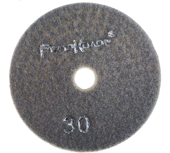 Изображение товара Круг алмазный шлифовальный гибкий Черепашка (100 мм; № 30; влажная шлифовка) РемоКолор 74-4-003