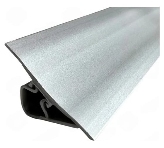 Изображение товара Плинтус для столешницы Аврора гибкий  23 + (кт заглушек/уголков) 3м, алюминий 06027023