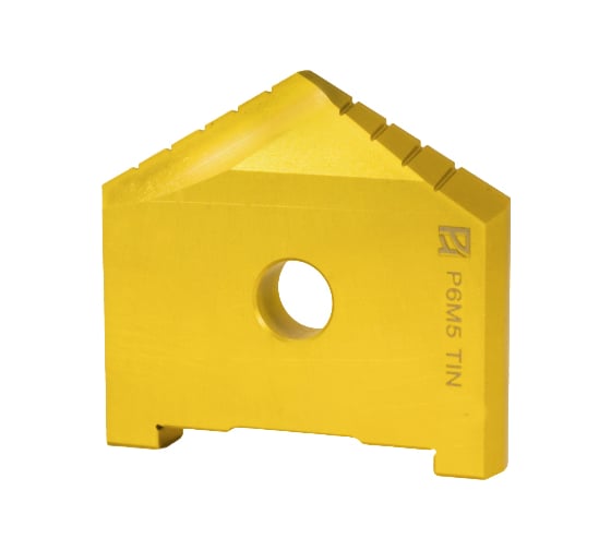 Изображение товара Сверло перовое (пластина) 60 Р6М5(M2) по металлу TiN 2000-1245 ГОСТ 25526-82 Русский Инструмент ri.157.534