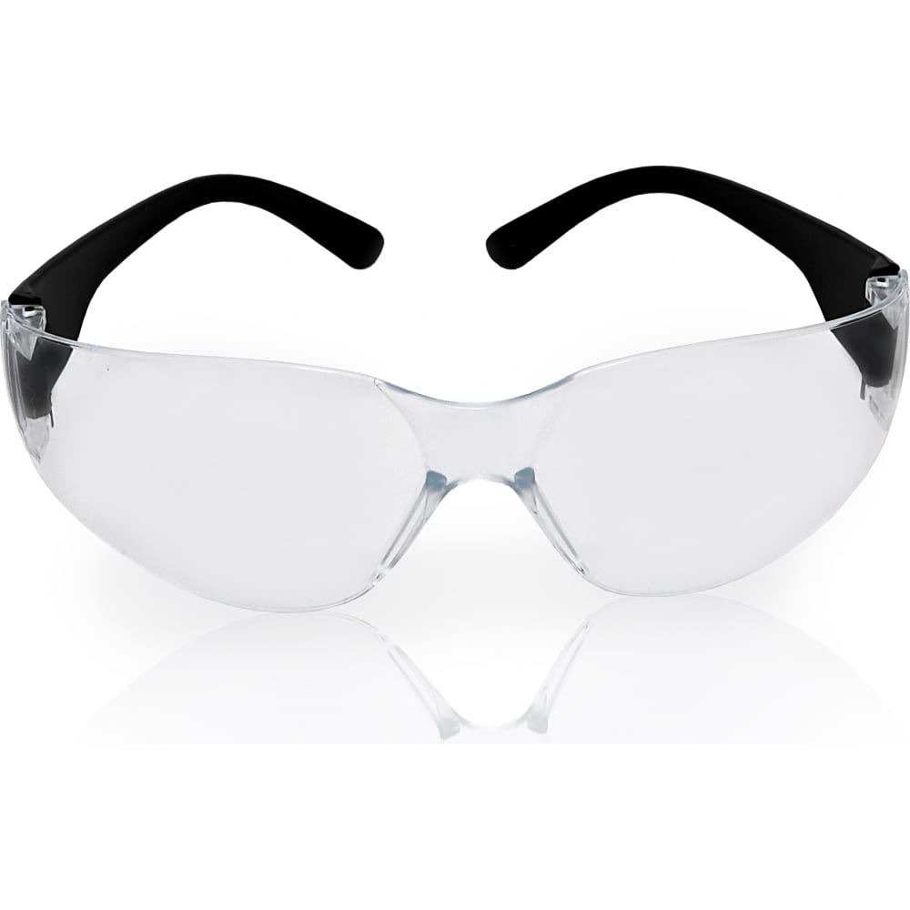 Защитные открытые очки ЕЛАНПЛАСТ защитные спортивные очки truper 14302 поликарбонат уф защита серые