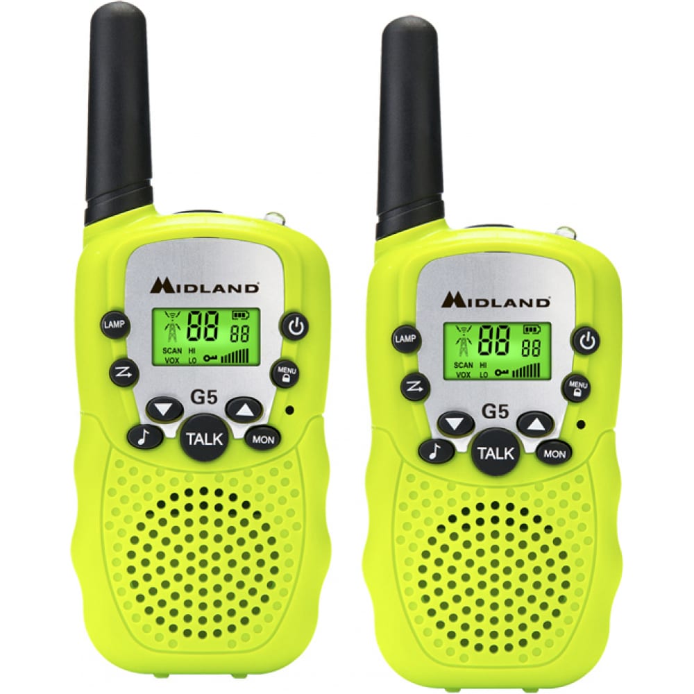 Комплект радиостанций MIDLAND risenke u94 tactical adapter for midland female jack to walkie talkie lxt500vp3 lxt600vp3 gxt1000vp4 7 0mm