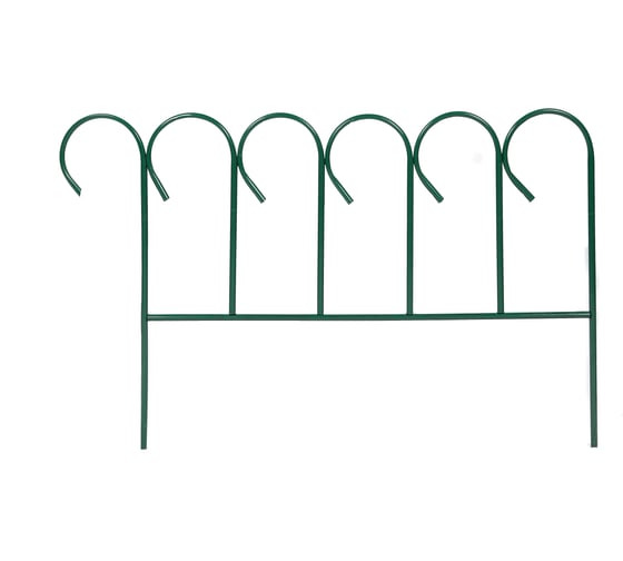Изображение товара Заборчик Sadagro Декоративный 5 секций, зеленый 8401