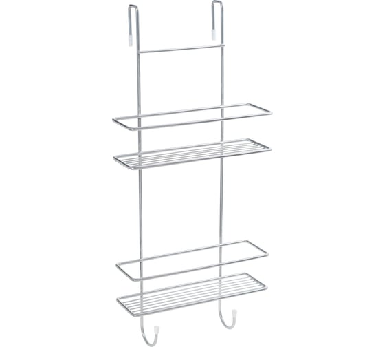 Изображение товара Полка для душевой кабины FIXSEN двухэтажная, хром FX-740-2