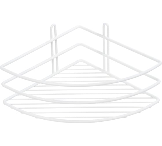 Изображение товара Угловая полка FIXSEN одноэтажная, белая FX-710W-1