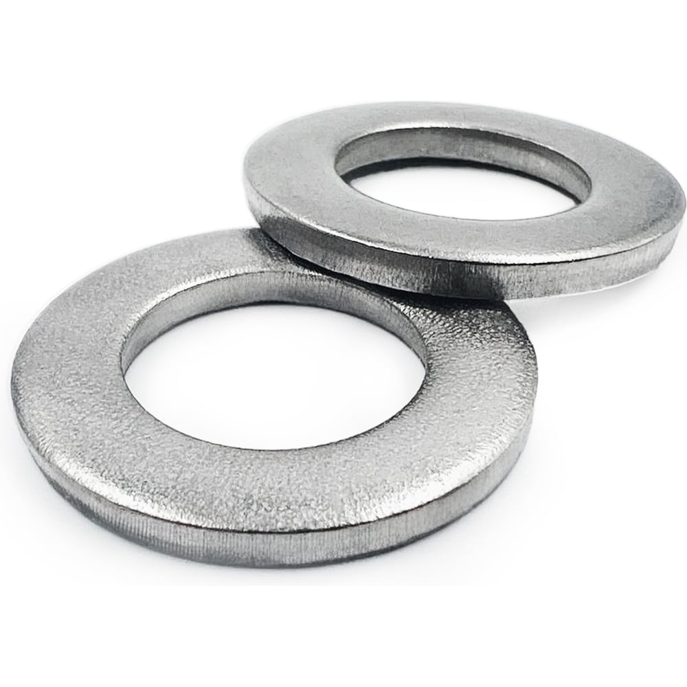 Изображение товара Нержавеющая шайба М10 DIN 125 А2 1000 шт. для крепежа