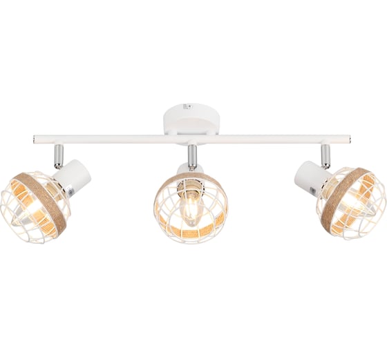 Изображение товара Настенно-потолочный светильник-спот Rivoli Anselma 7034703 3 x E14 40 Вт поворотный Б0051976