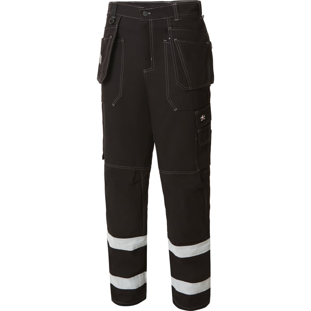 Изображение товара Брюки UNION SPACE мужские черные р 48-50 защитные и рабочие с световозвращающей полосой