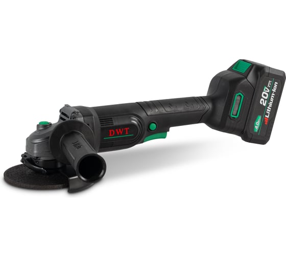 Изображение товара Бесщеточная аккумуляторная УШМ DWT AWSP-20-125 D-4C2 BMC