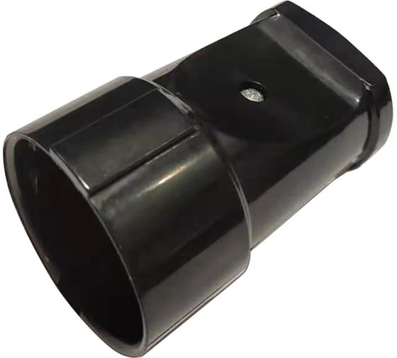 Изображение товара Розетка кабельная duwi прямая б/з 10А 230B черная 30457 9