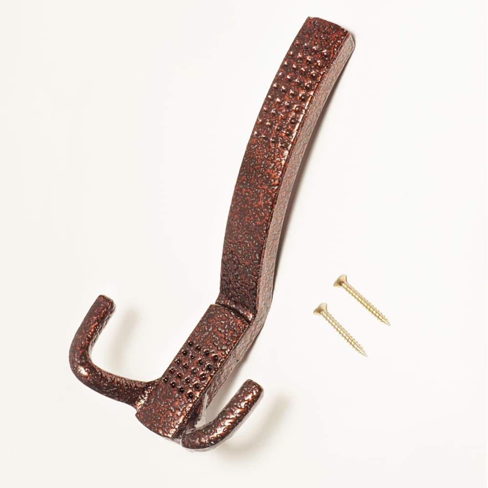 Крючок-вешалка Трибатрон крючок мебельный однорожковый старинная медь 1 шт