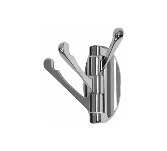 Изображение товара Тройной крючок HAIBA металлический, хромированный HB209-3