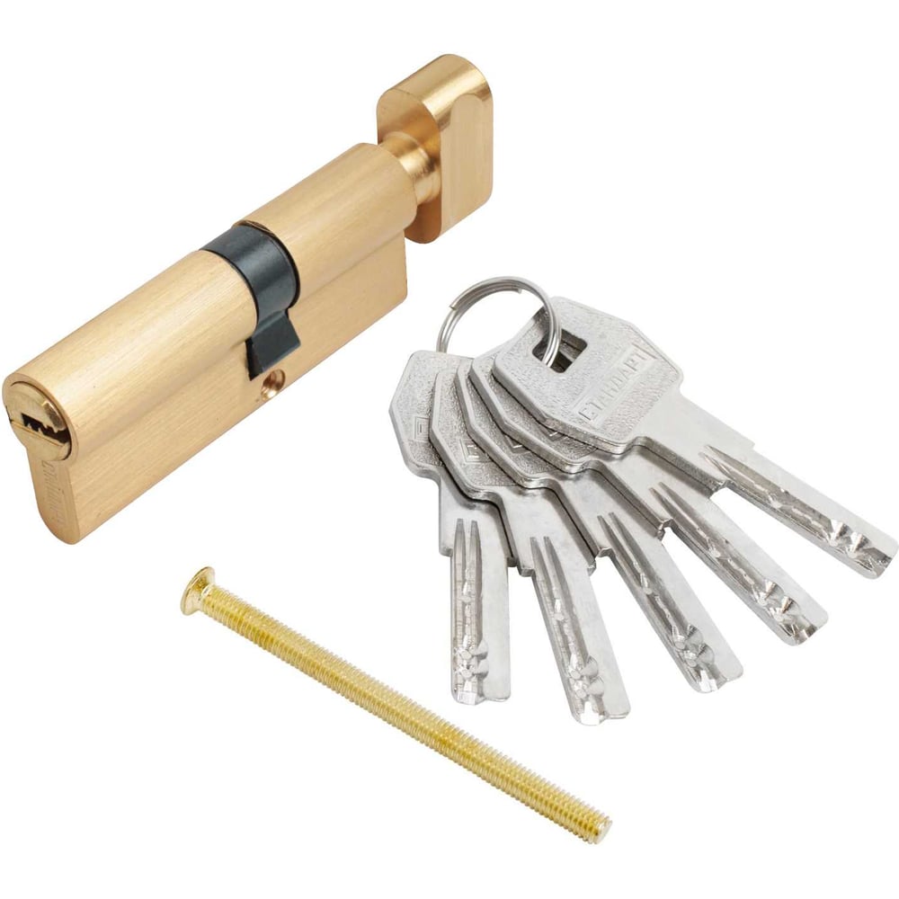 Изображение товара Цилиндровый механизм Стандарт MAX 80 с перфорированным ключом