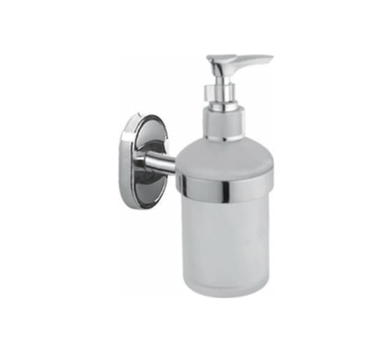 Изображение товара Дозатор для жидкого мыла/диспенсер HAIBA 250 мл., настенный, стеклянный, белый HB1927