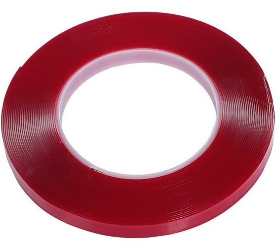 Изображение товара Двухсторонняя пенакриловая лента BlackFox EXTRA 1,0мм, прозрачная, 9мм х 5м 69760