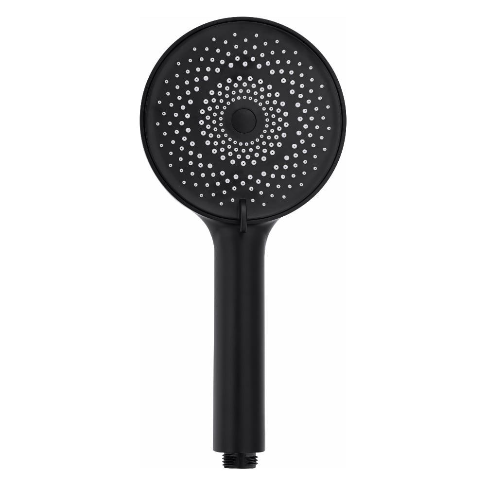 Изображение товара Лейка для душа, круглая 3-х режимная, дизайнерская, черная () OLIVE'S D185B