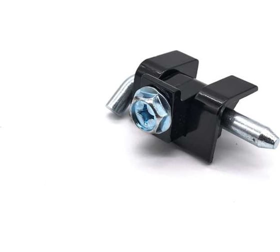 Изображение товара Петля угловая РУССКИЕ ЗАМКИ RZP 097-22 (чёрный, под металл 2,2мм), 4 шт 0088