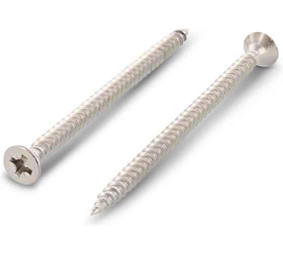 Изображение товара Саморез по дереву EDELFIX ART.9050 M5.0x50 мм А2, нержавеющий, крестообразный шлиц, 30 шт. 905025050 30