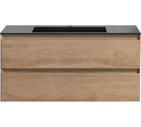 Изображение товара База под раковину VINCEA Luka 1000 подвесная, 2 выкатных ящика soft-close, N.Oak. VMC-2L100NO