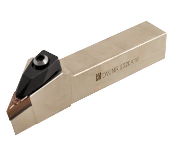 Изображение товара Резец проходной с ромбической пластиной 20х20х125 DVJNR 2020 K16 Русский Инструмент ri.430.53