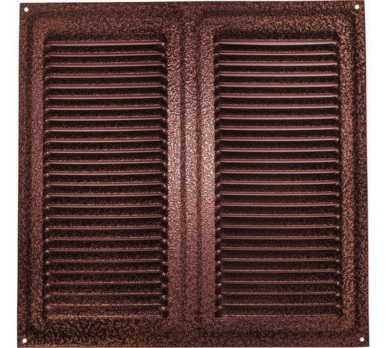 Изображение товара Решетка вентиляционная 300х300 мм медный антик Трибатрон 87717