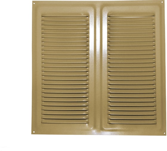 Изображение товара Решетка вентиляционная 300х300 мм золотой металлик Трибатрон 87716