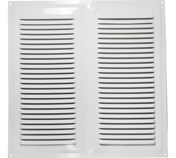 Изображение товара Решетка вентиляционная 300х300 мм белая Трибатрон 87714