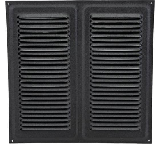 Изображение товара Решетка вентиляционная 250х250 черный муар Трибатрон 87713