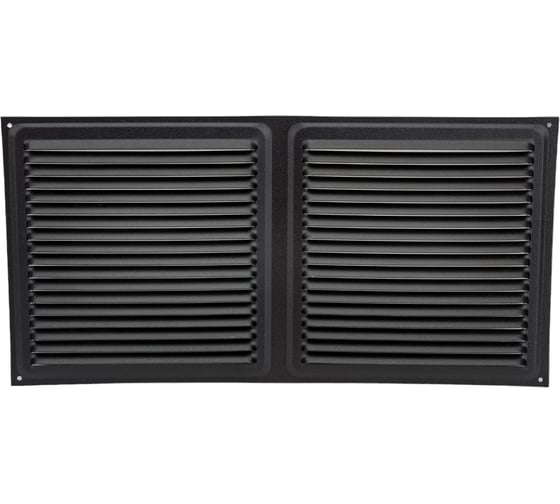 Изображение товара Решетка вентиляционная 175х350 мм черный муар Трибатрон 87722