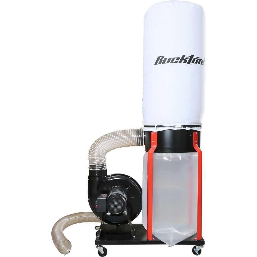 Изображение товара Вытяжная установка Bucktool DC1100A мощность 1250 Вт фильтр-мешок для дерева