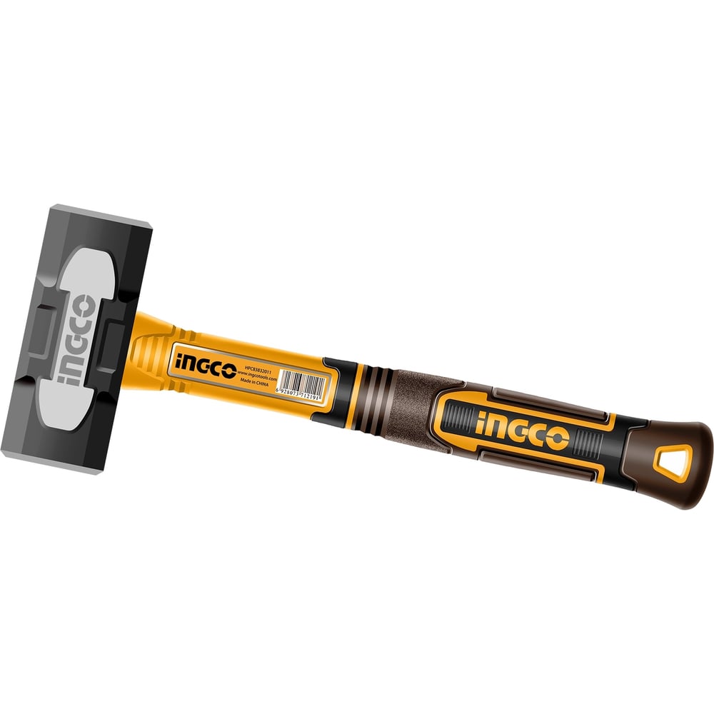 Изображение товара Кувалда INGCO 1800 г HSLH8104 - полупрофессиональная инструментальная сталь