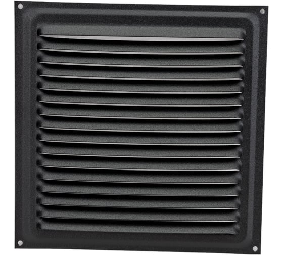 Изображение товара Решетка вентиляционная 150х150 мм черный муар Трибатрон 87701