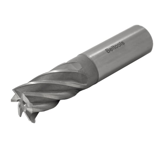 Изображение товара Фреза концевая 28х45х121 Р6М5 Z=6 ц/х dхв=25мм исп1 с торцевым зубом ГОСТ 32831-2014 Beltools ri.190.669