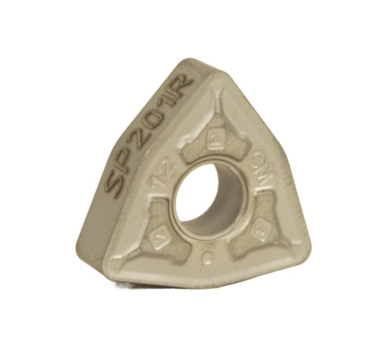 Изображение товара Пластина сменная шестигранная WNMG 080412-CM SP201R ломаный треугольник Русский Инструмент ri.367.120