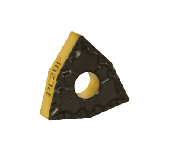 Изображение товара Пластина сменная шестигранная WNMG 080408-DN PC20F ломаный треугольник Русский Инструмент ri.367.148