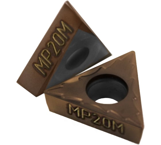 Изображение товара Пластина сменная трехгранная TCMT 16T304-TF MP20M Русский Инструмент ri.362.62