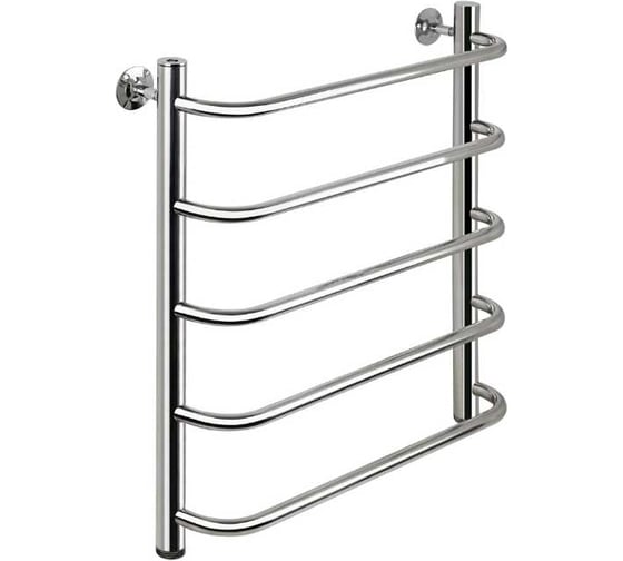 Изображение товара Полотенцесушитель СКОБА Санакс 500х600 мм, труба - 1 x 2 мм, нержавеющая сталь, полированная кс5060