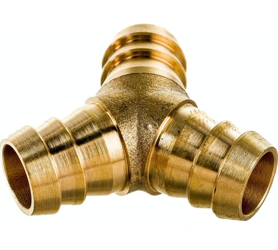 Изображение товара Штуцер соединительный тройной 14х14х14 мм латунь SANTRADE 9428