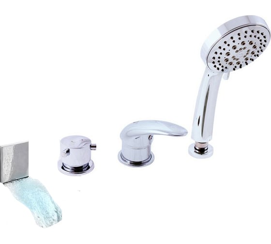 Изображение товара Смеситель на борт ванны RavSlezak Dunaj D463.5P