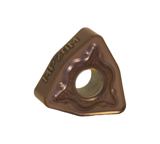 Изображение товара Пластина сменная шестигранная WNMG 060412-MM MP20M ломаный треугольник Русский Инструмент ri.367.143