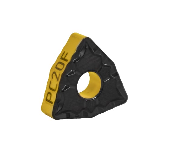 Изображение товара Пластина сменная шестигранная WNMG 080412-DN PC20F ломаный треугольник Русский Инструмент ri.367.156