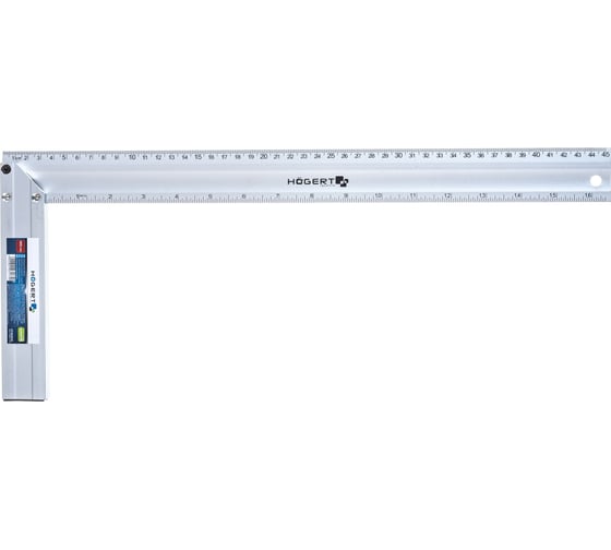 Изображение товара Столярный алюминиевый угольник HOEGERT TECHNIK 450x190 мм HT4M206