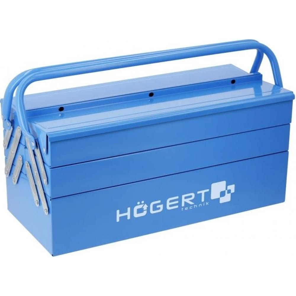 Металлический ящик для инструментов HOEGERT TECHNIK металлический инструментальный ящик hoegert technik