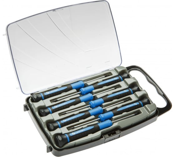 Изображение товара Набор часовых отвёрток в футляре HOEGERT TECHNIK 7 шт. HT1S270
