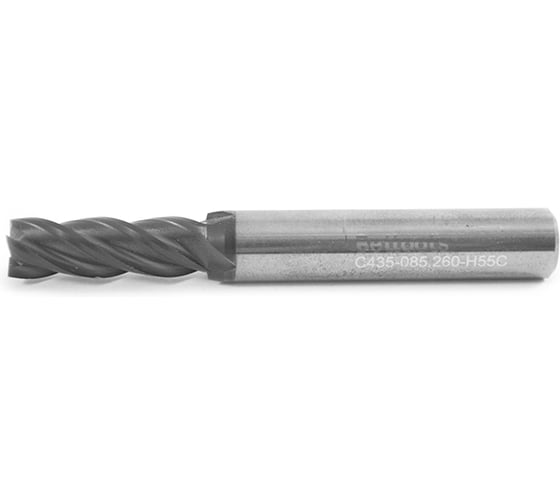 Изображение товара Фреза концевая твердосплавная 8,5х26х75 H55C Z=4 ц/х dхв=10мм C435-085.260-H55C Русский Инструмент ri.192.848